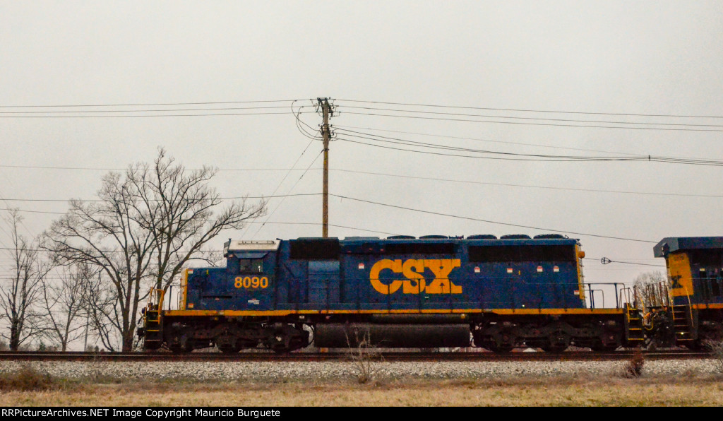 CSX SD40-2 Locomotive